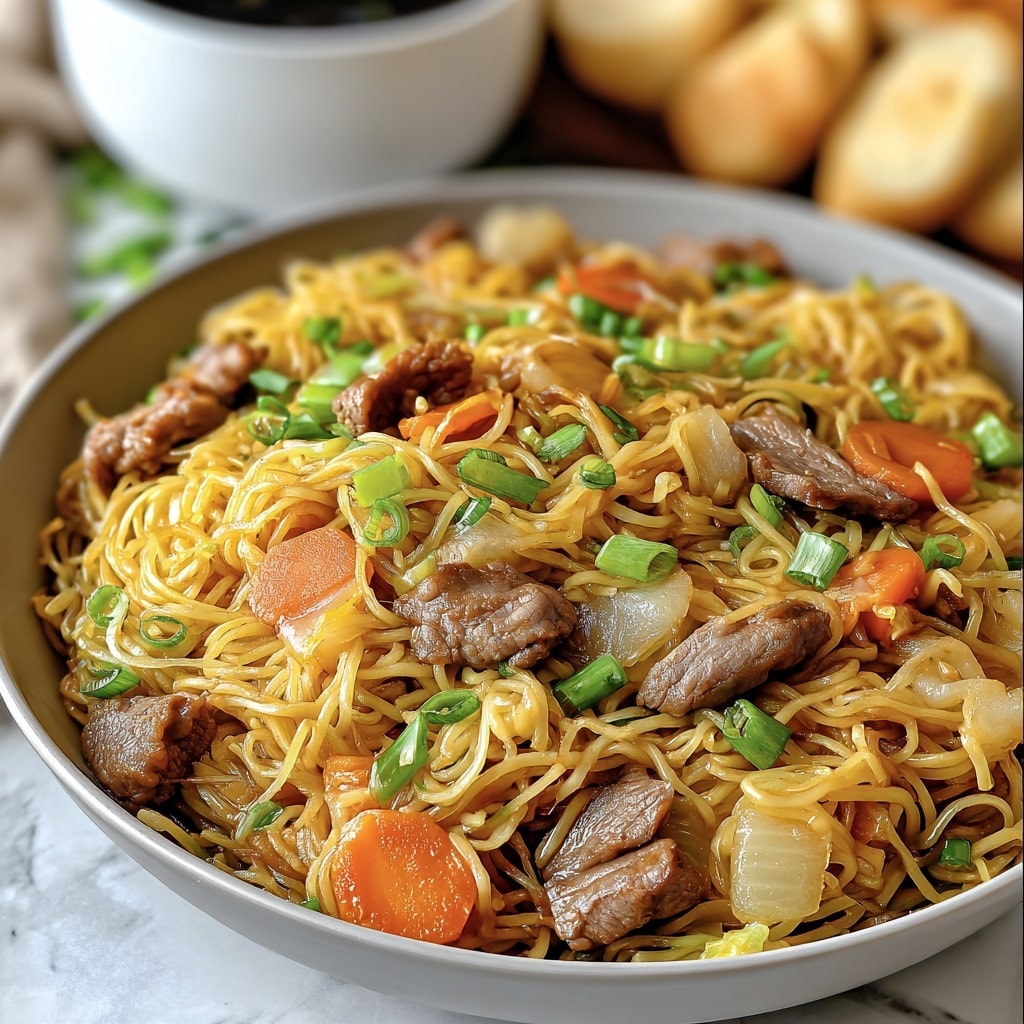 Filipino Pancit Canton Recipe - Recipe Image