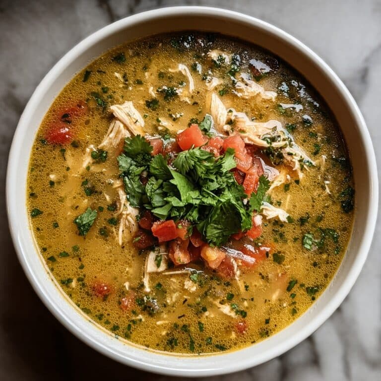 Green Chicken Enchilada Soup Recipe