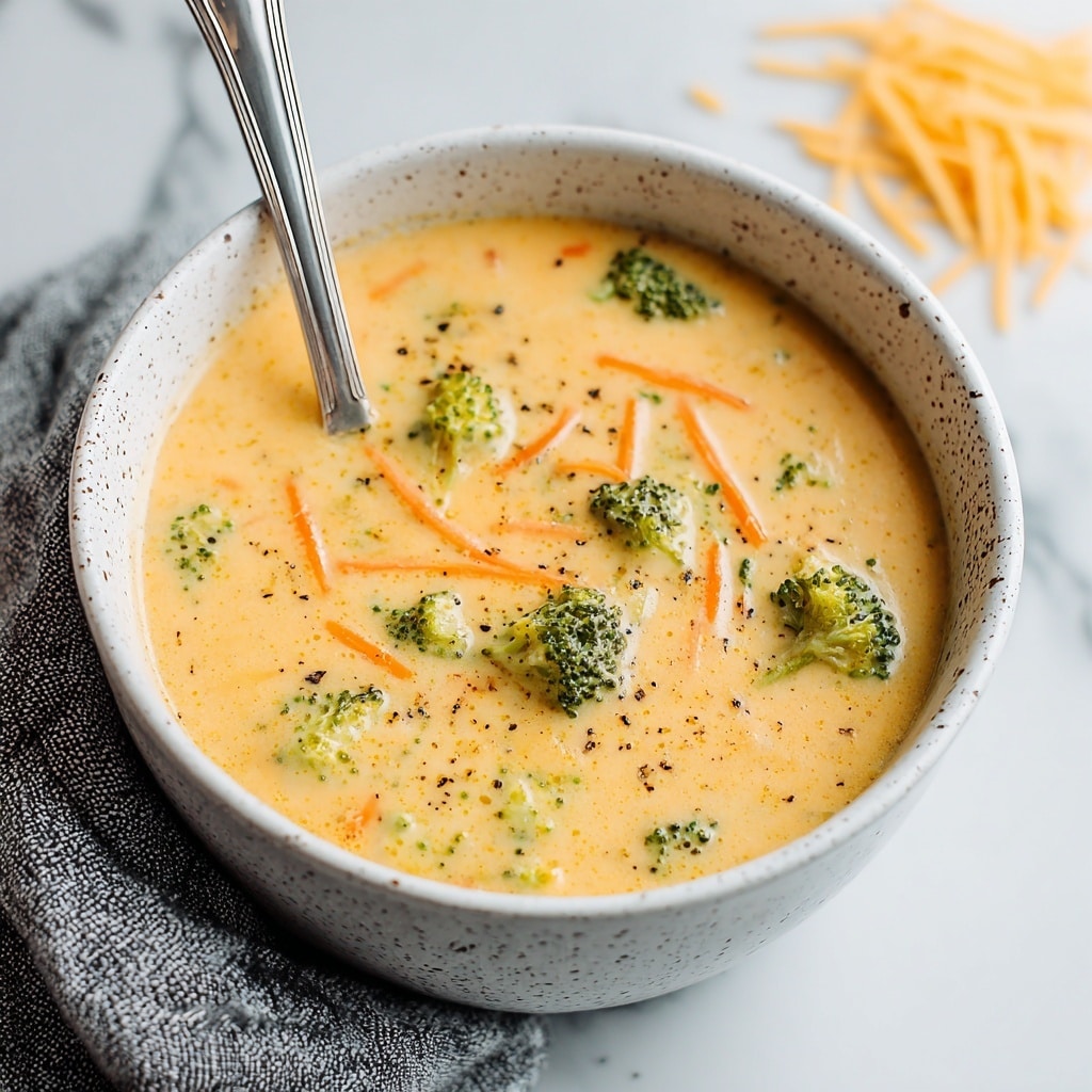 Broccoli Cheddar Soup Recipe - Recipe Image