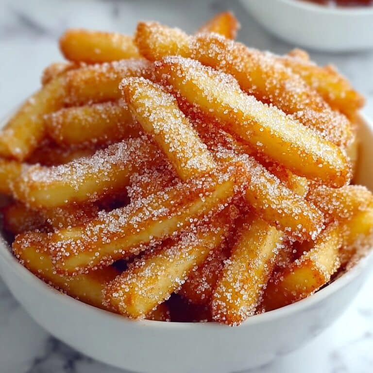 Crispy Air Fryer Apple Fries Recipe