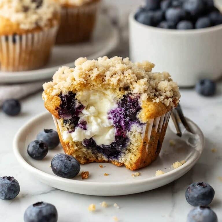 Blueberry Cream Cheese Muffins Recipe