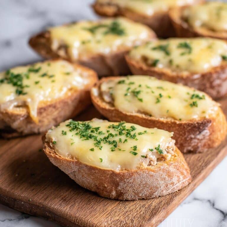 Tuna Melt Bruschetta Recipe