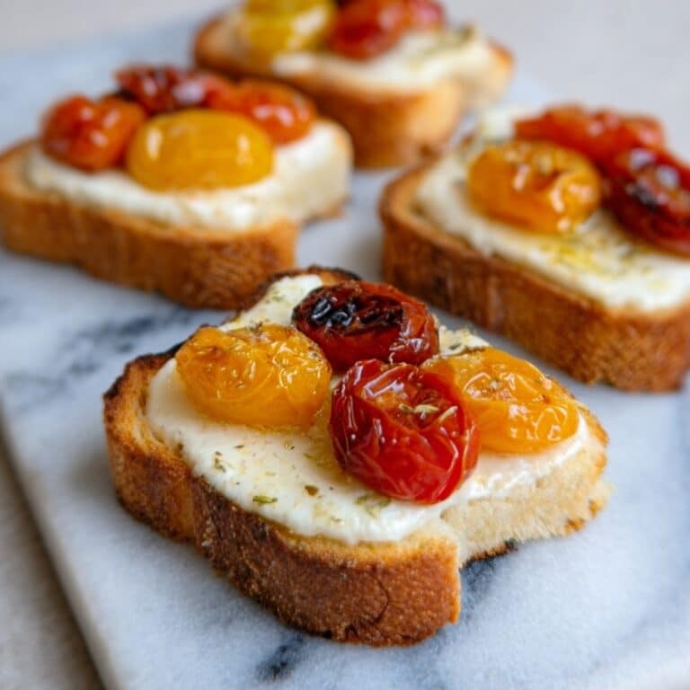 Whipped Feta Bruschetta Recipe