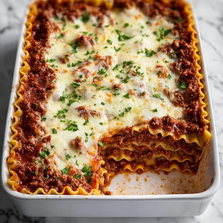 Easy Meat Lasagna Recipe