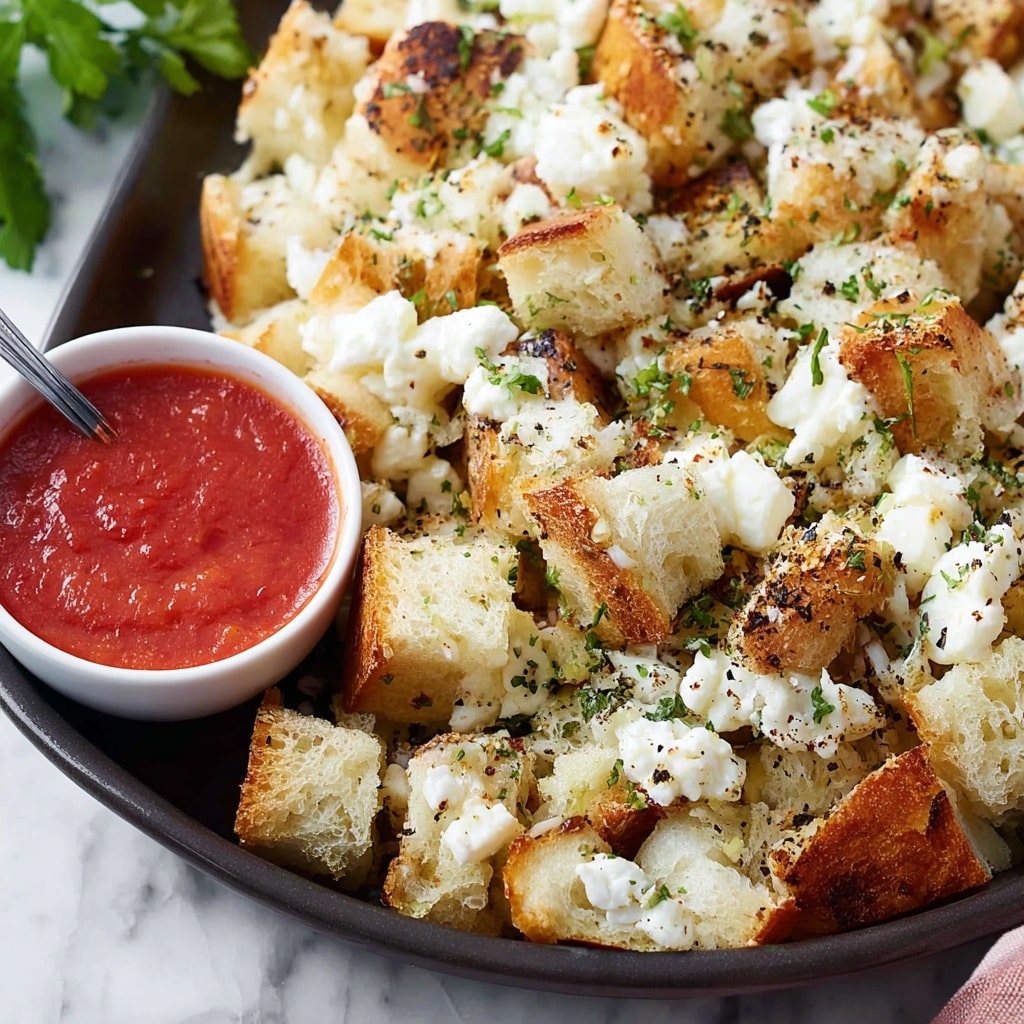 Cheesy Garlic Bread Nachos - Recipe Image