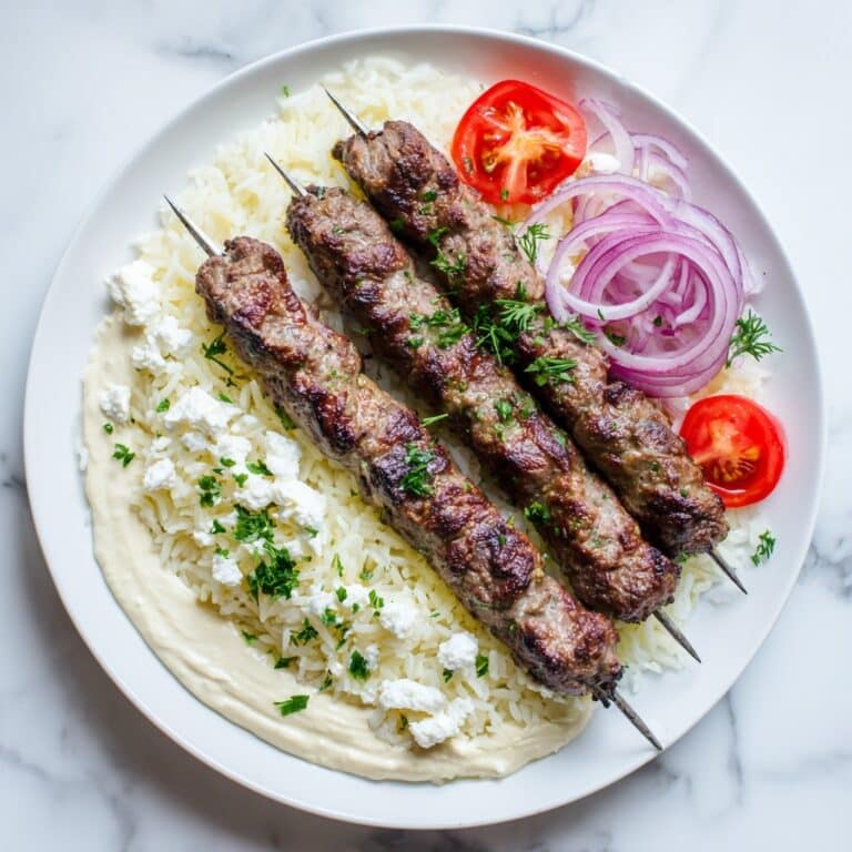 Juicy Beef & Lamb Kafta: Perfect with Pita or Rice!