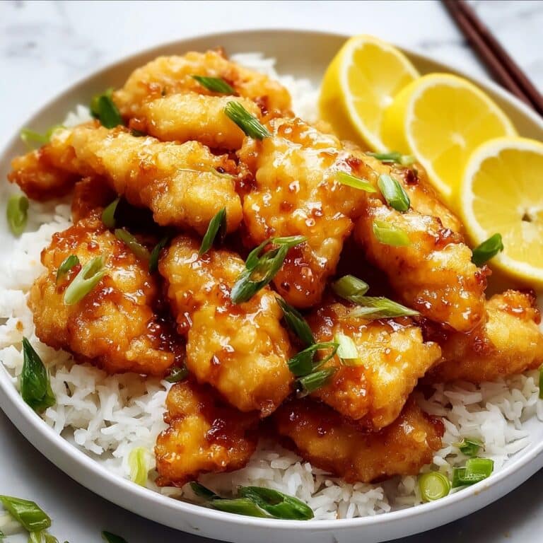 Crispy Chinese Lemon Chicken Recipe