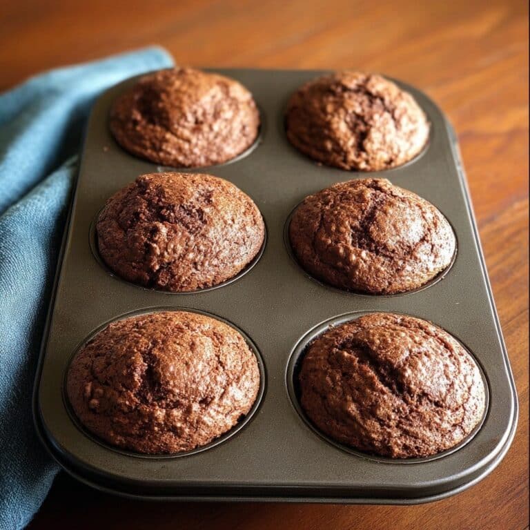 Chocolate Chocolate Chip Muffins Recipe