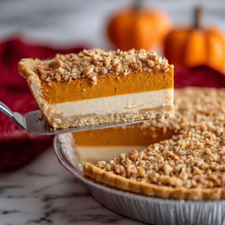 Ultimate Pumpkin Pie with Pecan Streusel Topping Recipe