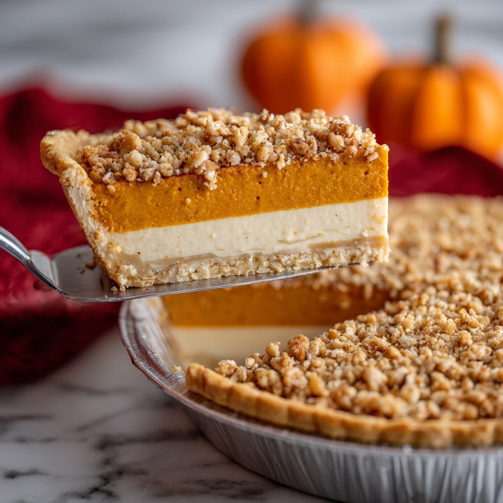 Ultimate Pumpkin Pie with Pecan Streusel Topping Recipe