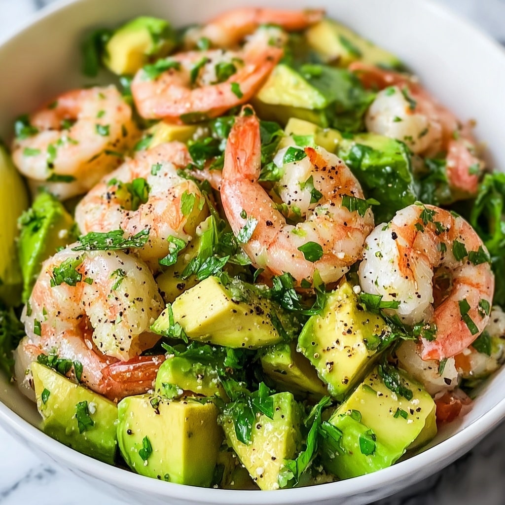 Zesty Citrus Shrimp and Avocado Salad Recipe - Recipe Image
