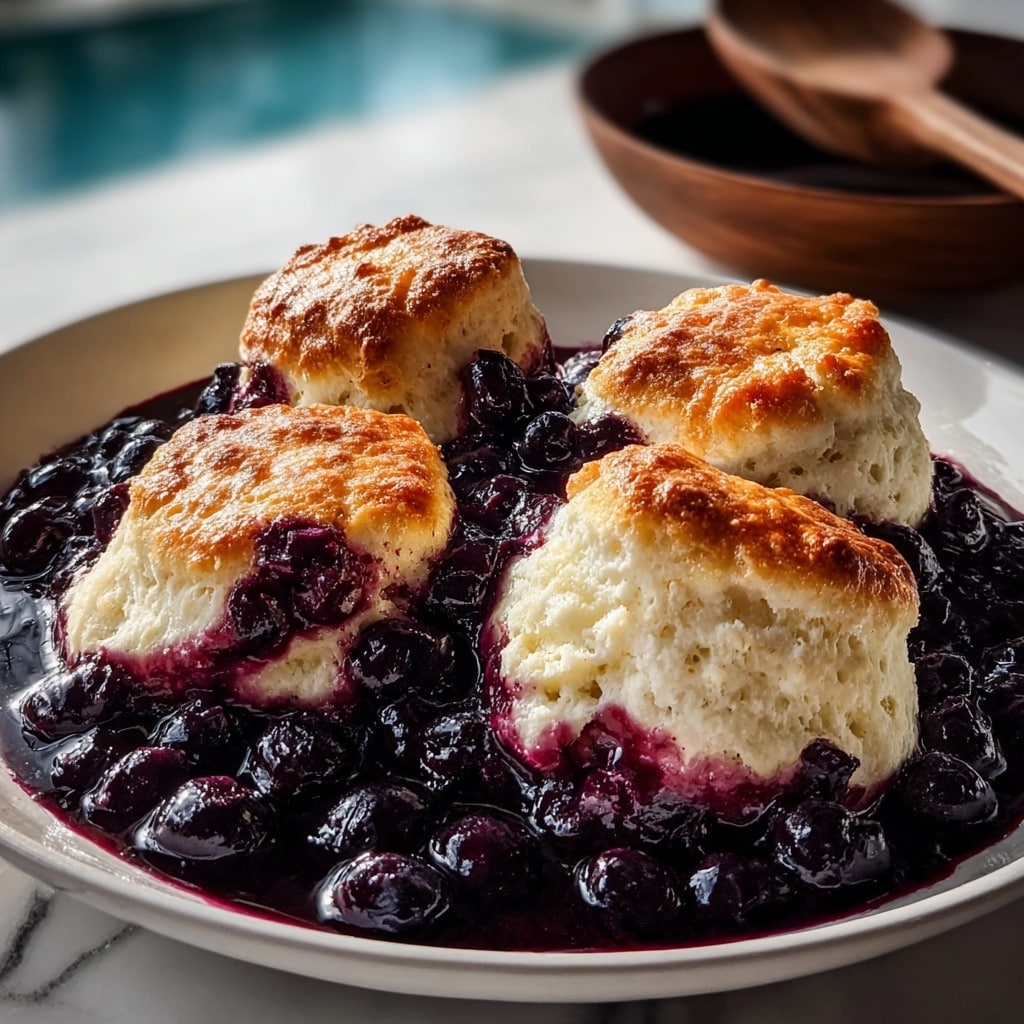 Blueberry Butter Swim Biscuits Recipe