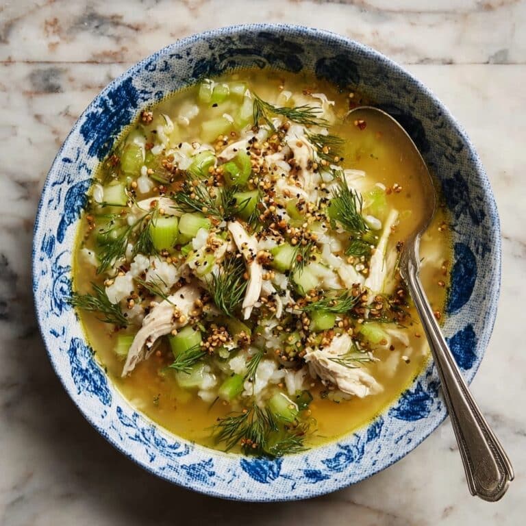 Lemon Chicken Couscous Soup Recipe