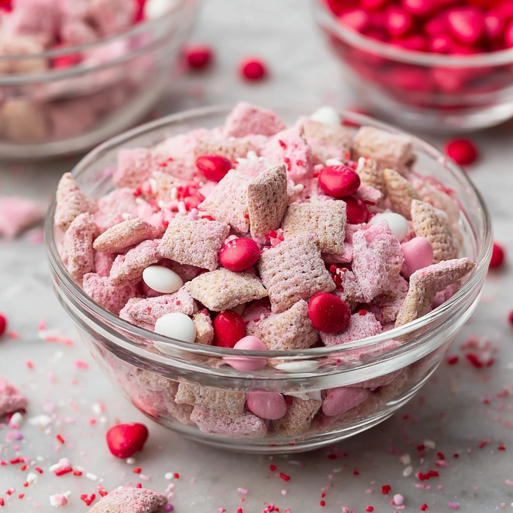Strawberry White Chocolate Chex Mix Recipe - Recipe Image