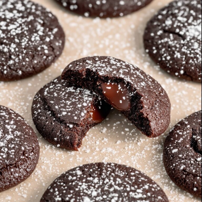 Chocolate Lava Cookies Recipe