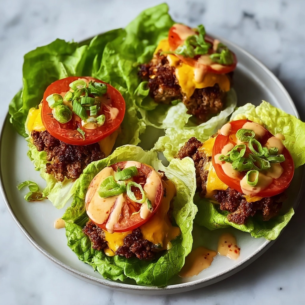 Easy Cheeseburger Lettuce Wraps Recipe – Your Low-Carb Twist Recipe