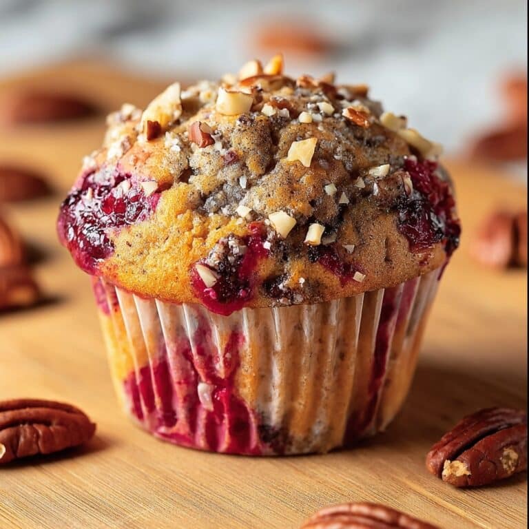 Cranberry Orange Pecan Muffins Recipe