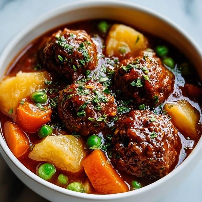 Hearty Meatball Stew Recipe