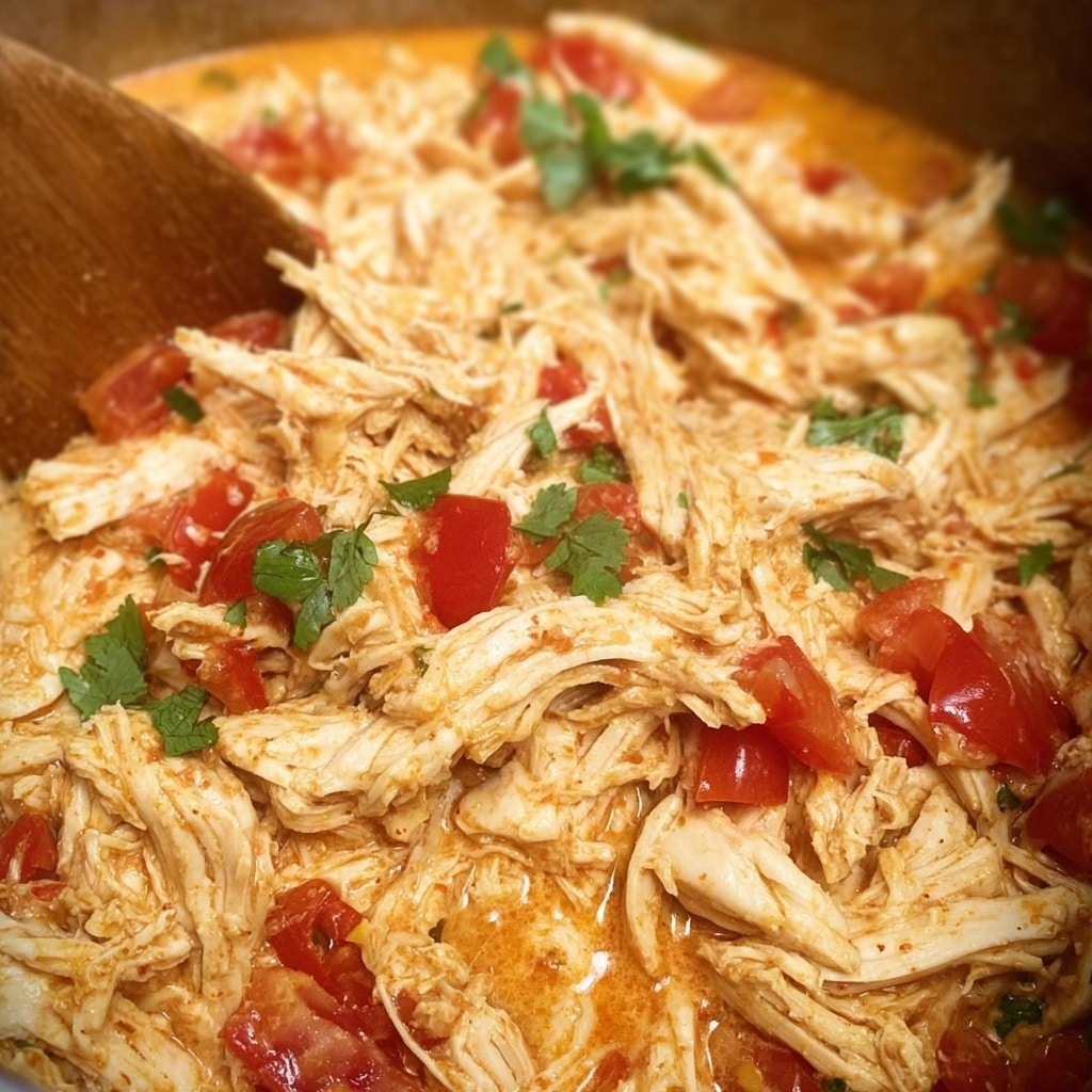 Slow Cooker Queso Chicken Tacos Recipe - Recipe Image