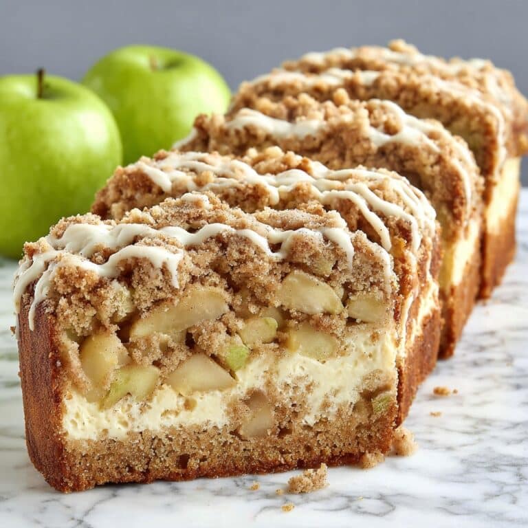 Apple Crisp Cheesecake Bread Recipe