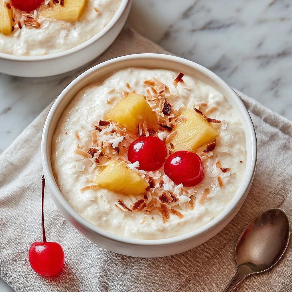 Hawaiian Pineapple Coconut Fluff Recipe