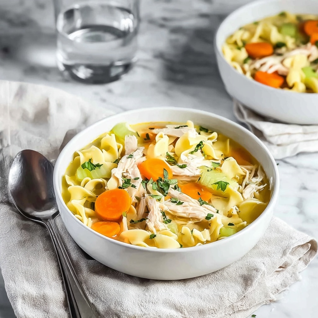 Easy Chicken Noodle Soup Recipe - Recipe Image