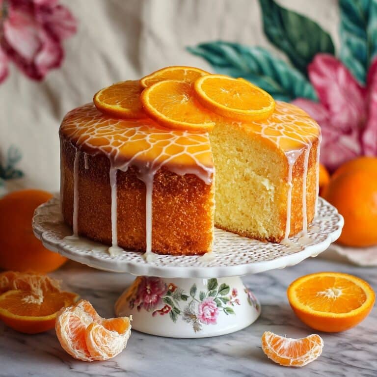 Sicilian Whole Orange Cake Recipe
