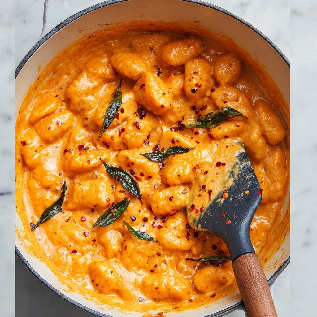 Spicy Tomato Garlic Confit Pasta Recipe - Recipe Image