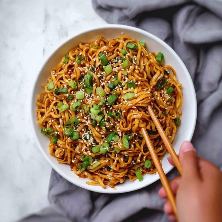 Easy Saucy Ramen Noodles Recipe