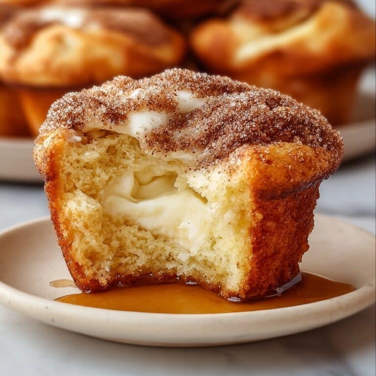 Gooey Cinnamon Cream Cheese Muffins Recipe