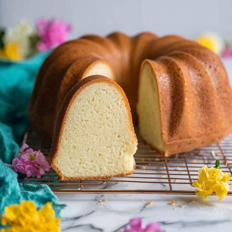 Cream Cheese Pound Cake Recipe