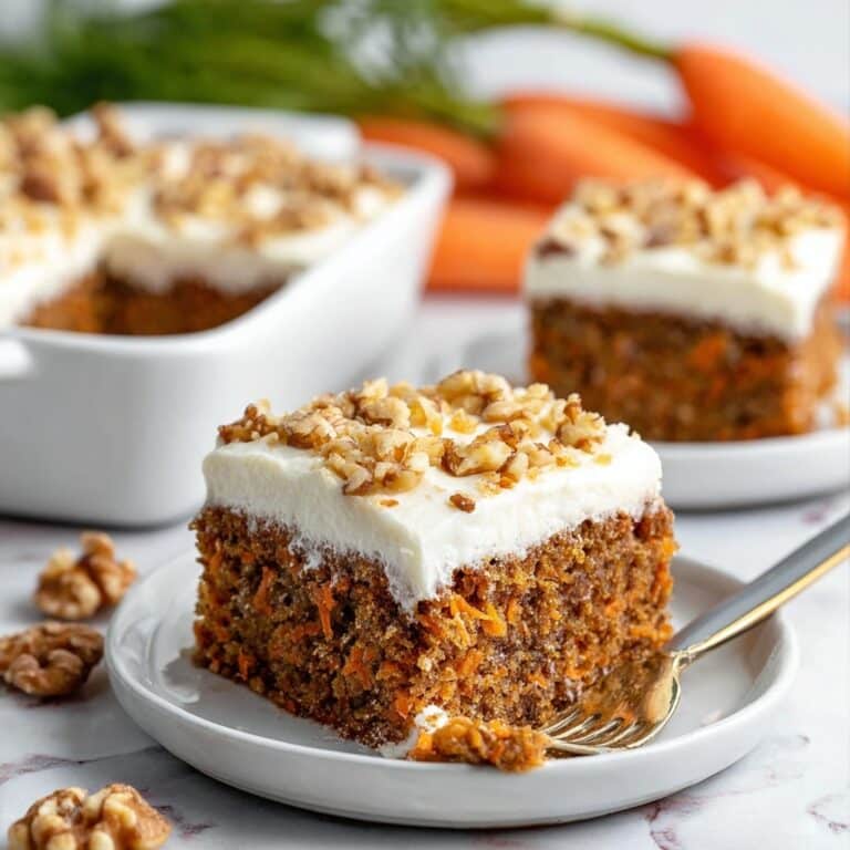Carrot Poke Cake Recipe