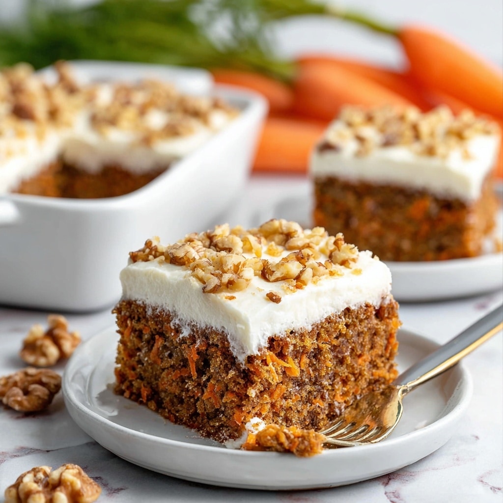 Carrot Poke Cake Recipe