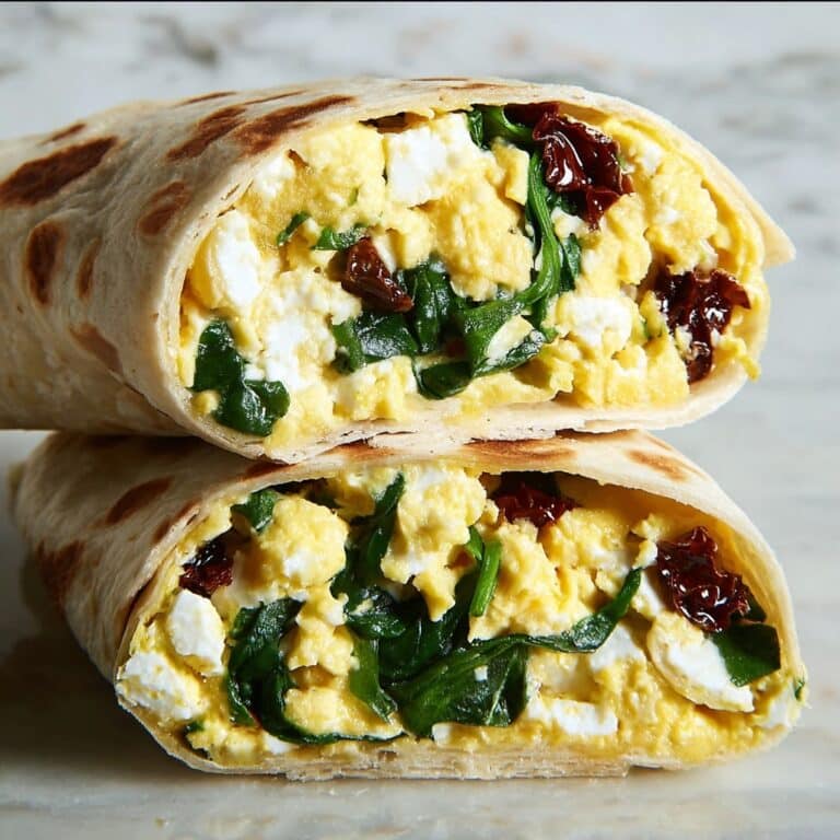 Spinach and Feta Wrap Recipe