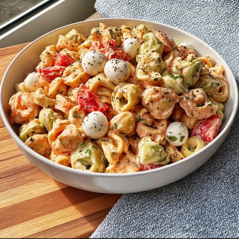 Meaty Tortellini Salad Recipe
