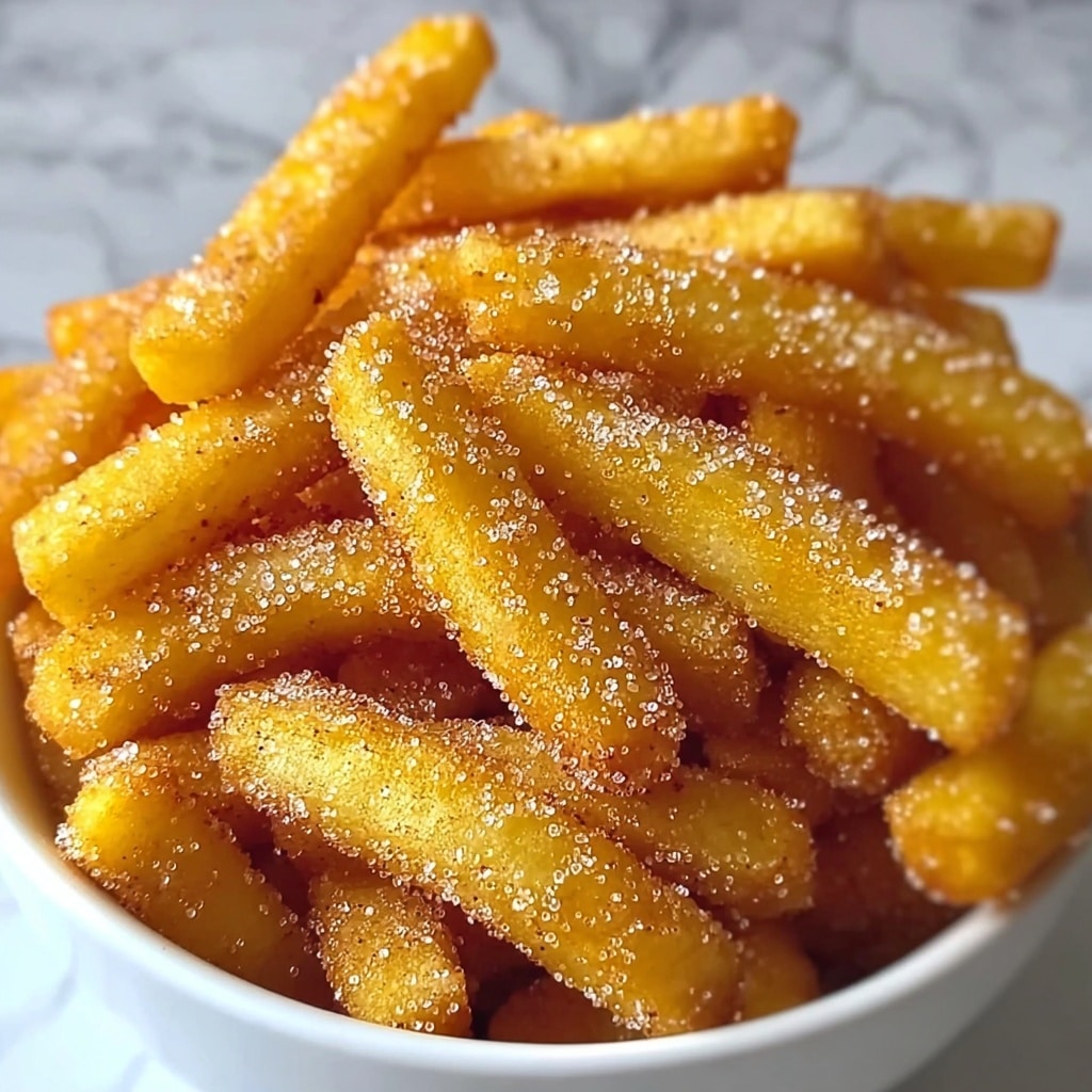 Crispy Air Fryer Apple Fries Recipe - Recipe Image