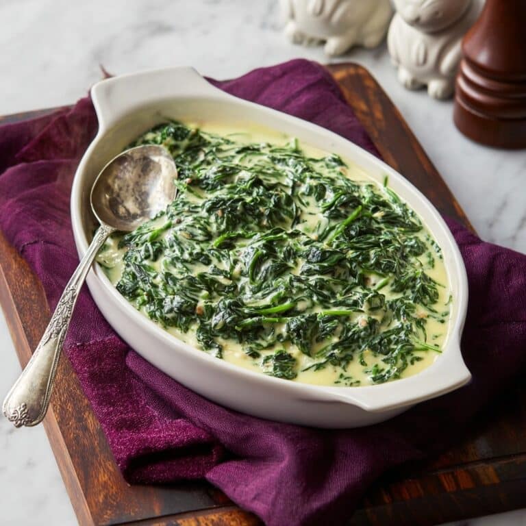 Creamed Spinach Recipe