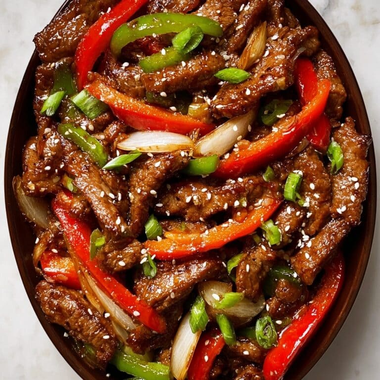 Chinese Pepper Steak with Onions Recipe