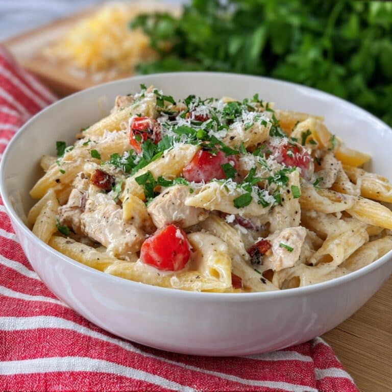 Baked Boursin Cajun Chicken Pasta Recipe