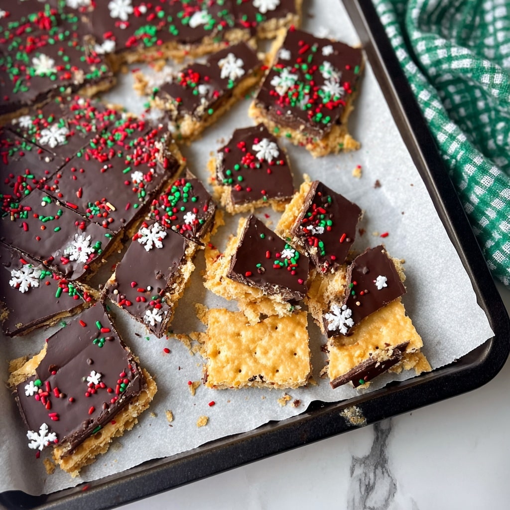 Christmas Crack (Cracker Toffee) Recipe - Recipe Image