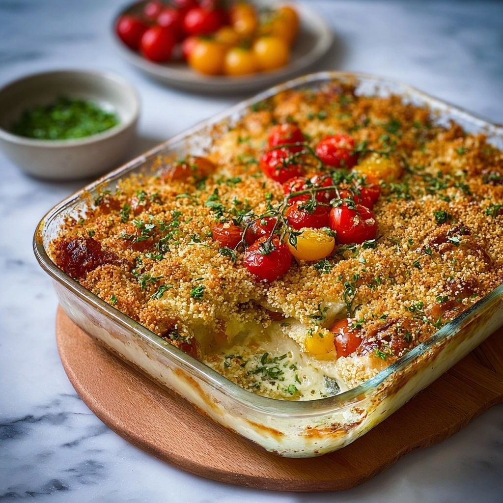 White Bean and Pesto Bake Recipe - Recipe Image