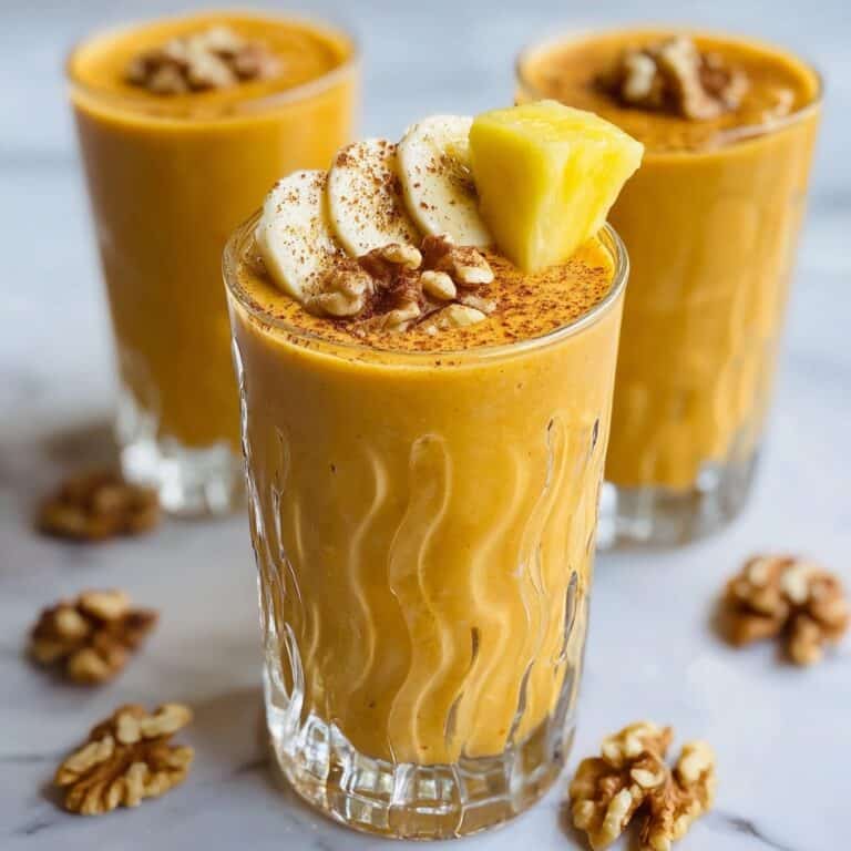Turmeric Morning Glory Smoothie Recipe