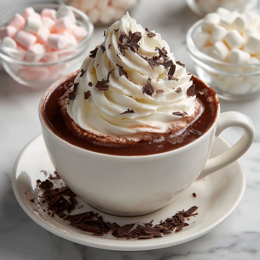 Rich Homemade Hot Chocolate Recipe - Recipe Image