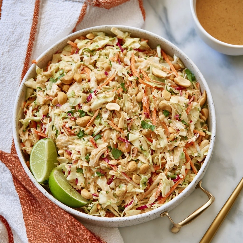 Thai Peanut Chicken Salad Recipe