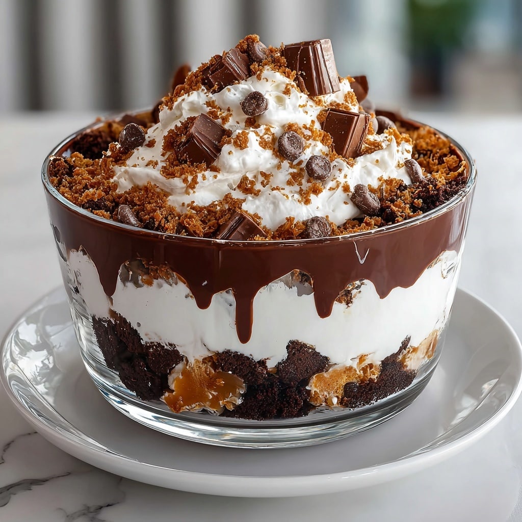 Chocolate Toffee Trifle Recipe