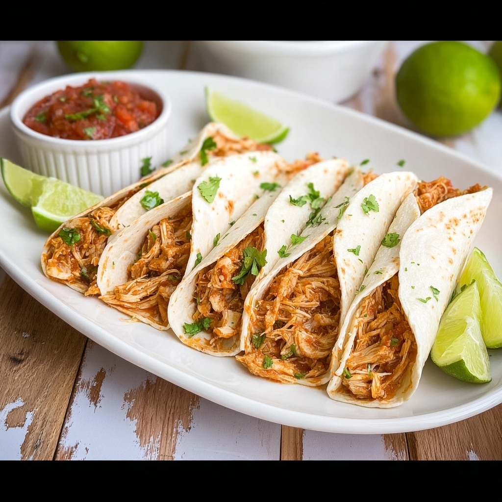 Crockpot Salsa Chicken Recipe - Recipe Image