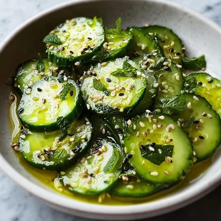 Honey Lime Cucumber Salad Recipe