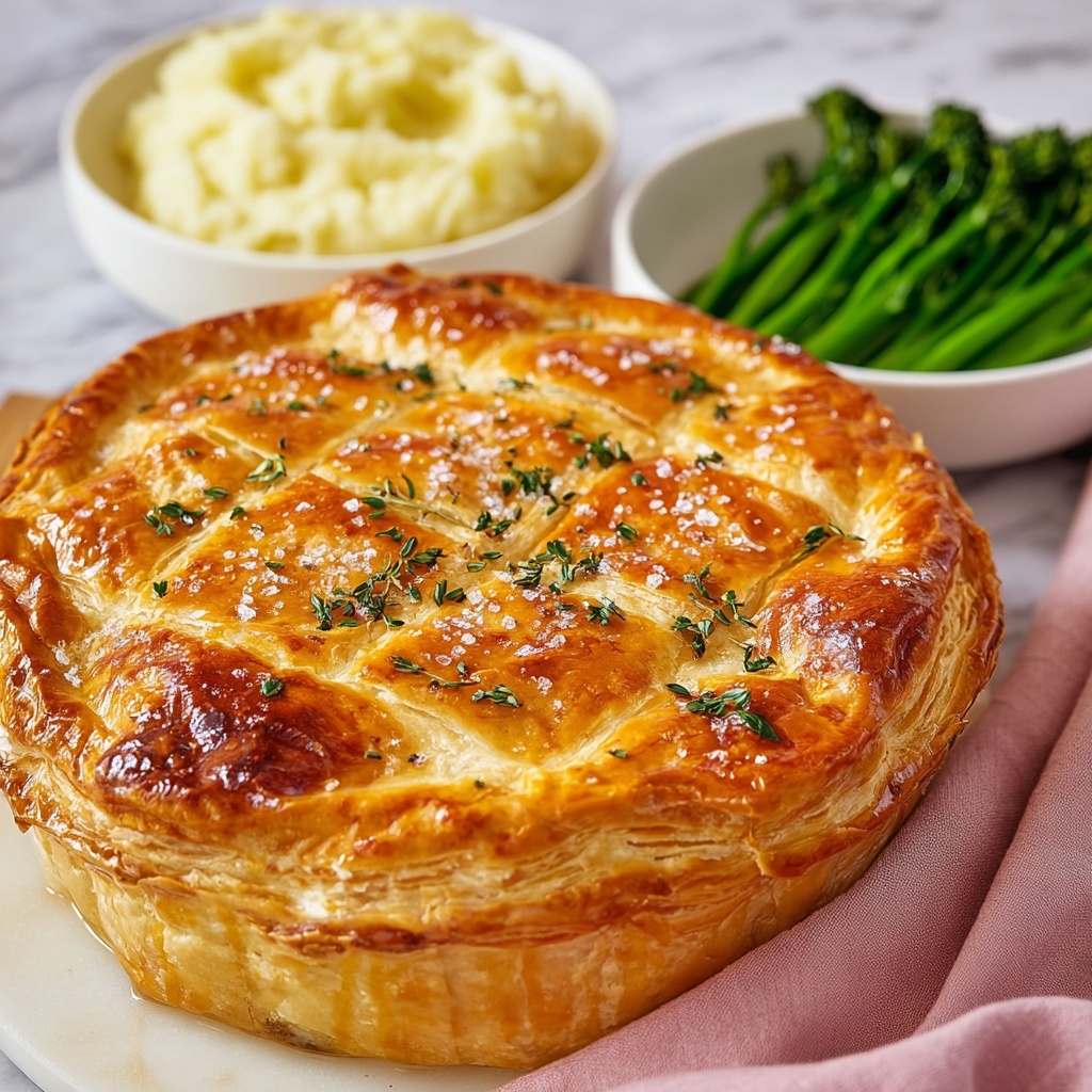 Creamy Chicken and Leek Pot Pie Recipe - Recipe Image