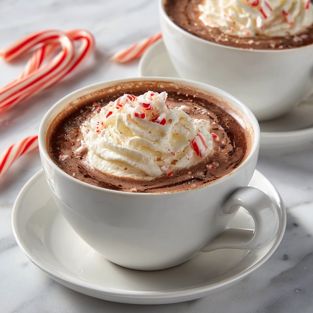Rich Peppermint Hot Chocolate Recipe