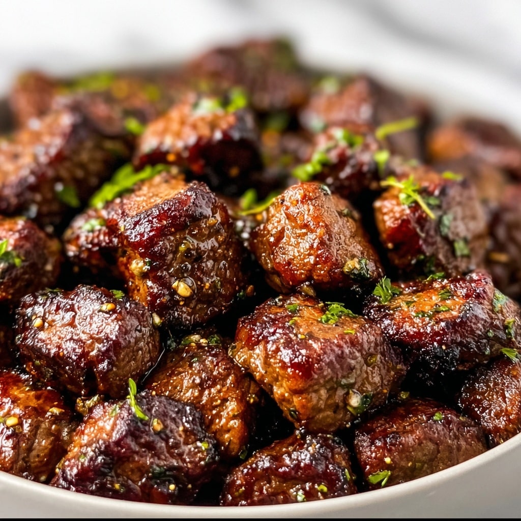 Garlic Butter Steak Bites Recipe - Recipe Image